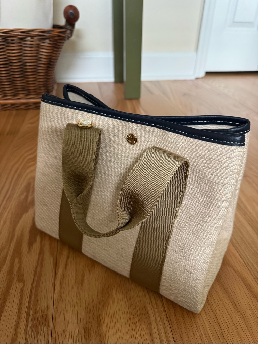 Rue de Verneuil Traversée Bag in Linen Beige